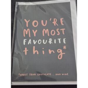 Old English Co. Funny Anniversary Card for Him Her Blank Inside with Envelope S6